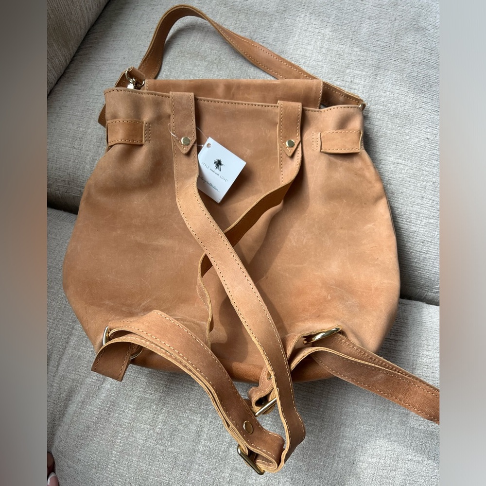 Noonday Collection Homesteader Convertable Backpack Purse - Picture 2 of 2